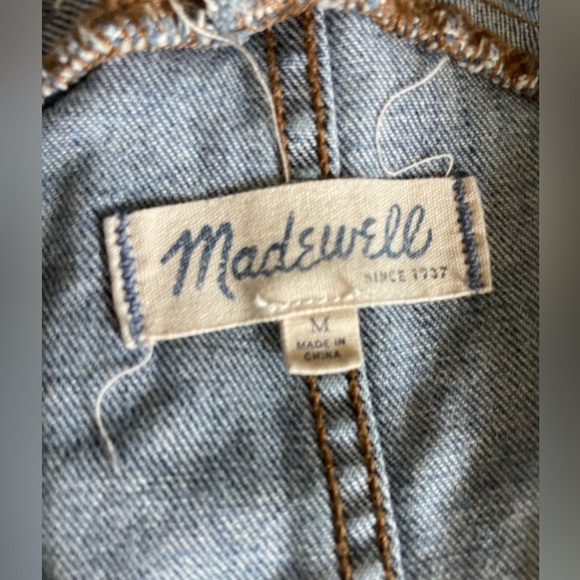 Madewell button up overalls - Picture 6 of 6